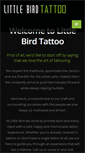 Mobile Screenshot of littlebirdtattoo.ca