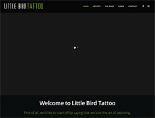 Tablet Screenshot of littlebirdtattoo.ca